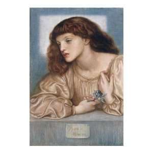  May Morris by Dante Gabriel Rossetti. size 28.5 inches 