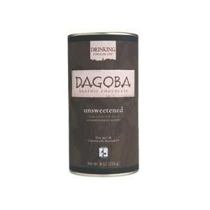 Dagoba Organic Chocolate Hot Chocolate, Unswtnd Dark, Fair Trade, 8 