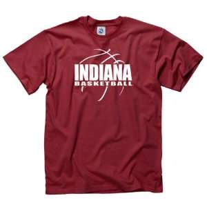 Indiana Hoosiers Cardinal Primetime Basketball T Shirt 