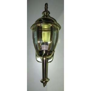 SAVOY HOUSE 07048 PB POLISHED BRASS EXTERIOR 1 LIGHT WALL SCONCE