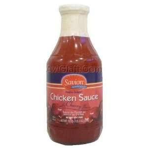 Savion Cherry Flavor Chicken Sauce 19 oz  Grocery 