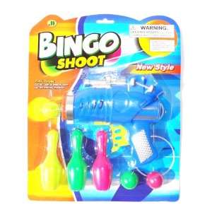   with Bowling Pins Target Set in Blue Green or Orange Toys & Games