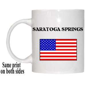  US Flag   Saratoga Springs, New York (NY) Mug Everything 