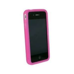   Pink Silicone Sleeve for Apple iPhone 4 Cell Phones & Accessories