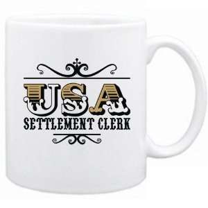  New  Usa Settlement Clerk   Old Style  Mug Occupations 