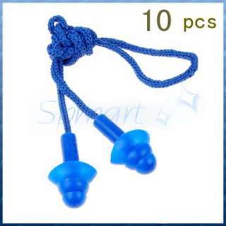 10Reusable Soft Jelli Ear Plug Hearing Protection Muffs  
