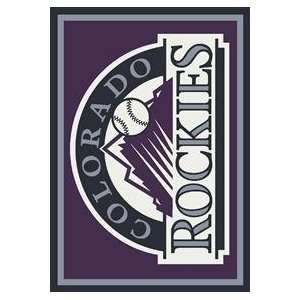 Milliken MLB Colorado Rockies Team Logo 1005 Rectangle 78 x 109