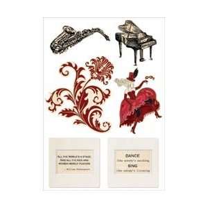   Velvet Ensemble Collection   Printed Chipboard Arts, Crafts & Sewing