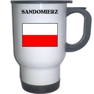 Poland   SANDOMIERZ White Stainless Steel Mug