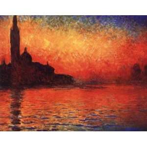  San Giorgio Maggiore at Twilight (Dusk in Venice), c.1908 