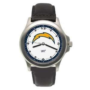 San Diego Chargers LogoArt Rookie Leather NFL Watch  