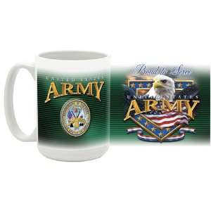  U.S. Army Veteran Proud to Serve Coffee Mug Kitchen 