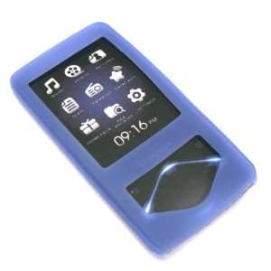  Blue Silicone Skin Case for Samsung YP Q1 Electronics