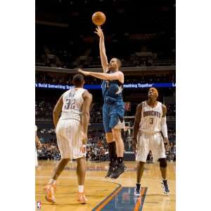 Minnesota Timberwolves v Charlotte Bobcats Kevin Love and Boris Diaw 