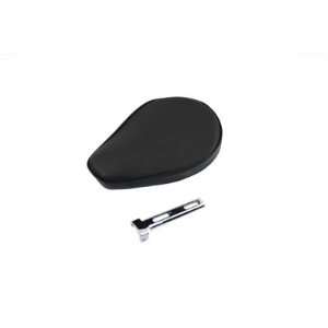 Replacement Black Vinyl Solo Seat for Harley Davidson Motorcycles 