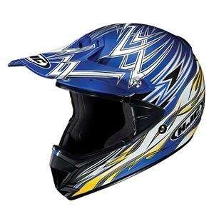  HJC CL X5 N8 Dawg III Helmet   3X Large/Blue Automotive