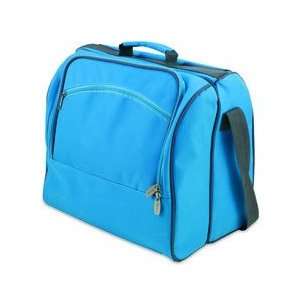  Solano   Picnic Tote & Cooler for 4 Colors Blue w/Grey 