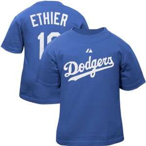  MLB Majestic L.A. Dodgers #16 Andre Ethier Toddler Player 