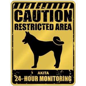  New  Caution  Restricted Area . Akita Monitoring 