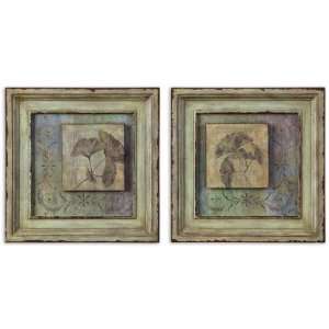   Spa Ginko I Ii (Set of 2) Oil Reproduction Painting Hanging Wall