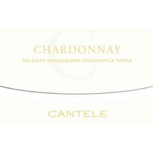 2010 Cantele Chardonnay Del Salento 750ml Grocery & Gourmet Food