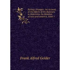   of Asia and America, Issue 1 Frank Alfred Golder  Books