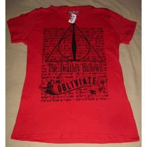   POTTER AND THE DEATHLY HALLOWS MOVIE TSHIRT SIZE XL