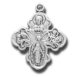   Box Jesus, Miraculous St. Mary, St. Christopher & St. Joseph Jewelry