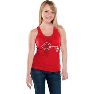  Cincinnati Reds Red Womens 2012 AC Change Up Tank Top 