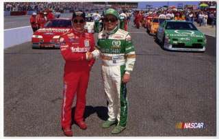 Postcard~Geoff Bodine #15~Bud Moore Racing~Motorcraft~NASCAR 