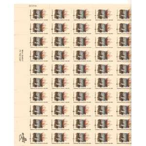 Mayflower and Pilgrims Full Sheet of 50 X 6 Cent Us Postage Stamps 