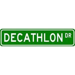  DECATHLON Street Sign   Sport Sign   High Quality Aluminum 