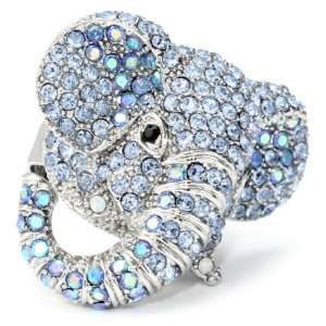 Andrew Hamilton Crawford Silver Elephant Ring Jewelry