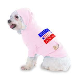  VOTE FOR ANNA Hooded (Hoody) T Shirt with pocket for your 