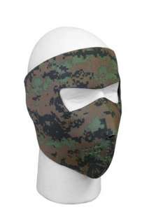 Woodland Digital /Black Reversible Neoprene Face Mask 613902221208 
