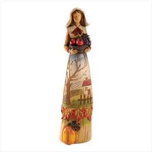  Harvest Woman Figurine
