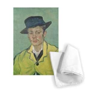 Portrait of Armand Roulin, 1888 (oil on   Tea Towel 100% Cotton 