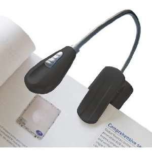    LED Reading Light with Flexible Neck, Black
