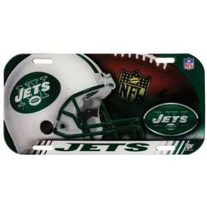  New York Jets   Collage High Definition License Plate, NFL 