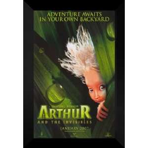  Arthur and the Invisibles 27x40 FRAMED Movie Poster   A 