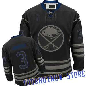  NHL Gear   Jordan Leopold #3 Buffalo Sabres Black Ice 
