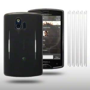  SONY ERICSSON XPERIA MINI GEL CASE WITH 6 SCREEN 