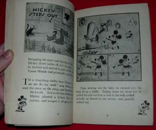 MICKEY MOUSE STORY BOOK MCKAY 1931 DISNEY  