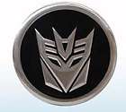 NEW Transformers Emblem Badge Sticker Chrome Decepticon