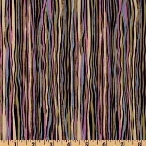  44 Wide Dejà Vu Stripe Lavender Fabric By The Yard 