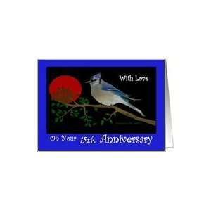  Anniversary / Year Specific15th / Blue Bird Card Health 