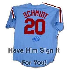 Mike Schmidt Philadelphia Phillies Autograph Cast Personalized 