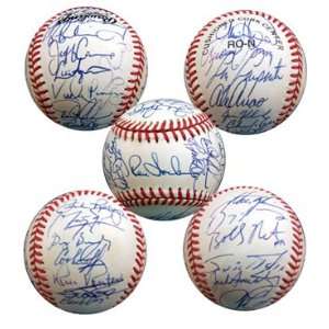  1993 Florida Marlins Autographed Team Baseball Sports 