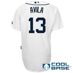   Tigers Authentic Alex Avila Home Cool Base Jersey