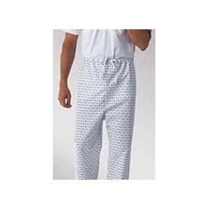  Pant, Pajama, Demure cloth, Blue, Large Health & Personal 